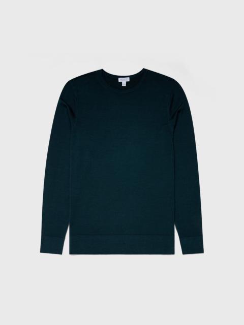 Sunspel Fine Merino Wool Crew Neck