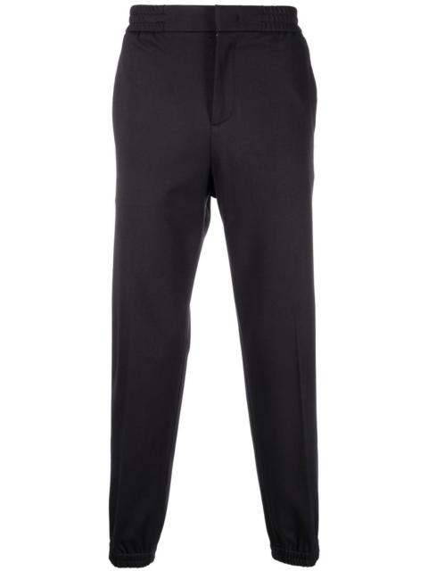EMPORIO ARMANI mid-rise tapered trousers