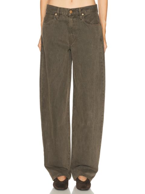 SLVRLAKE Ella Mid Rise Curve Leg