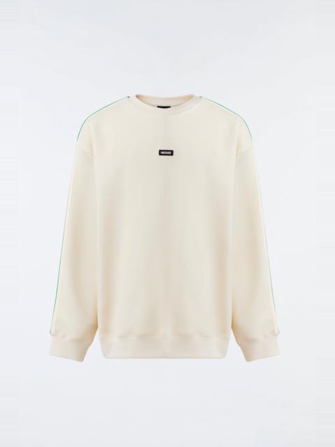 MACKAGE ADAM Double face jersey crewneck sweatshirt