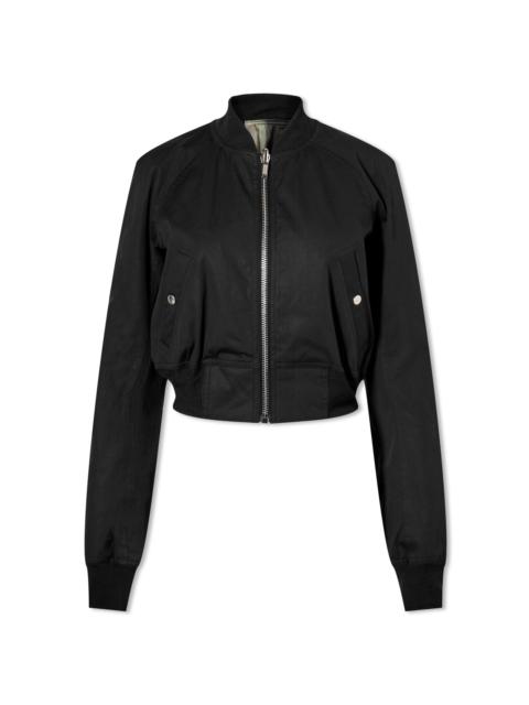 Rick Owens Rick Owens Cropped Flight Bomber Jacket