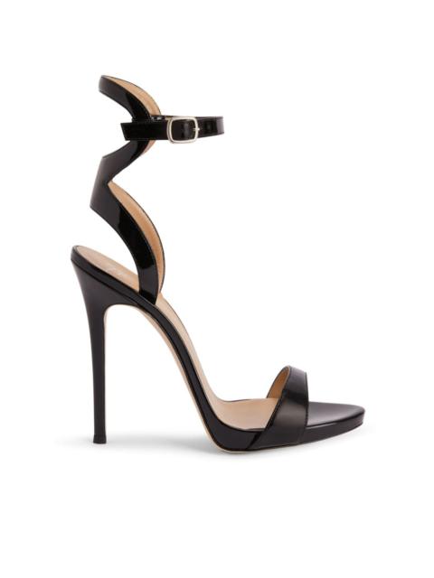 Gwyneth 120mm leather stiletto sandals