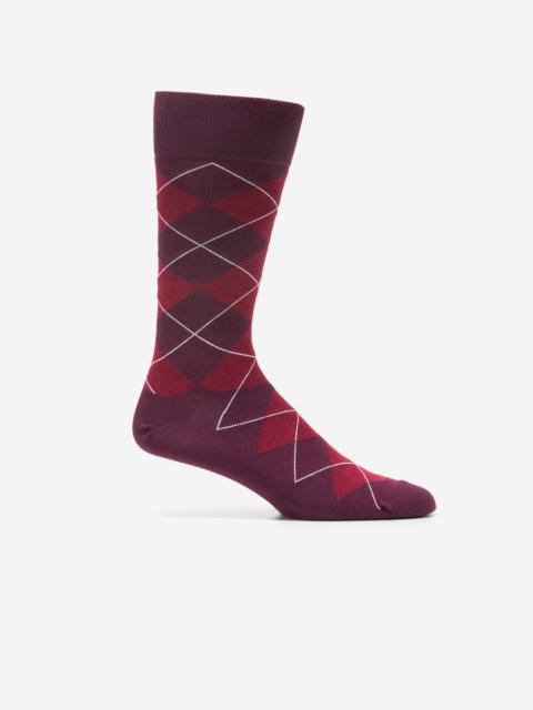 COLE HAAN Men's Classic Argyle Dress Crew Socks