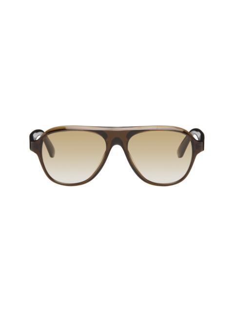 Oliver Peoples Brown Paul Newman Sunglasses