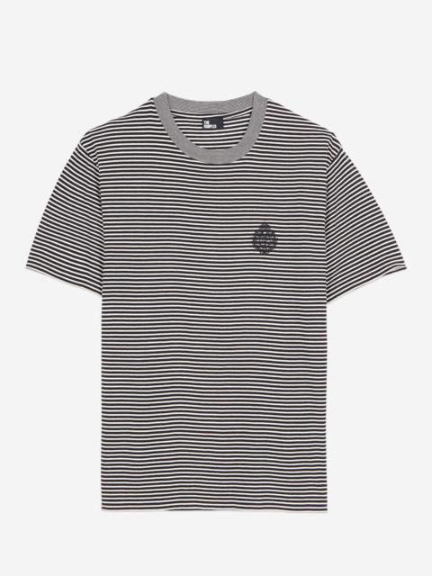 The Kooples STRIPED BLAZON T-SHIRT