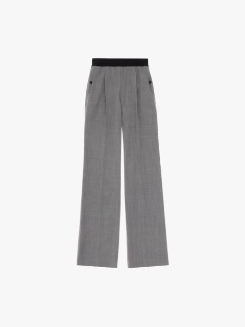 Helmut Lang LOGO BAND PULL-ON SUIT PANT