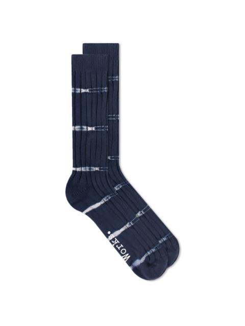 Universal Works Universal Works Tie Dye Sock