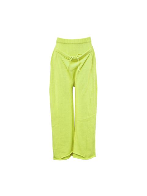 ISSEY MIYAKE Wear And Worn Knit Pants