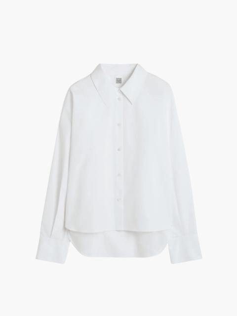 TOTEME BOXY POPLIN SHIRT