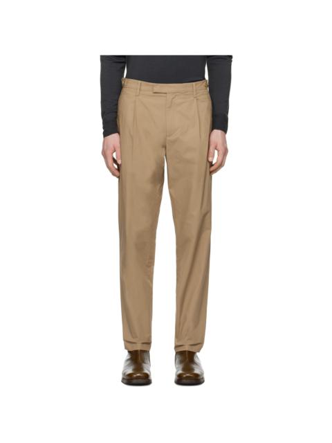 BARENA Beige Masco Vion Trousers