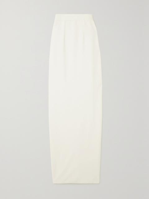 CLIO PEPPIATT Stretch-crepe Maxi Skirt
