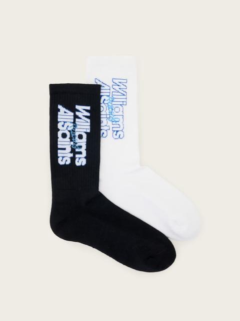 ALLSAINTS WILLIAMS X ALLSAINTS JACQUARD SOCKS 2 PACK
