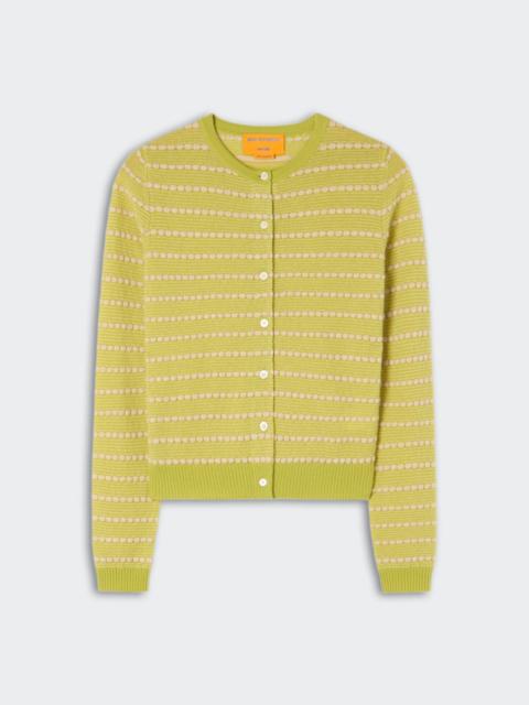 GUEST IN RESIDENCE Pebble Stripe Jane Cardigan