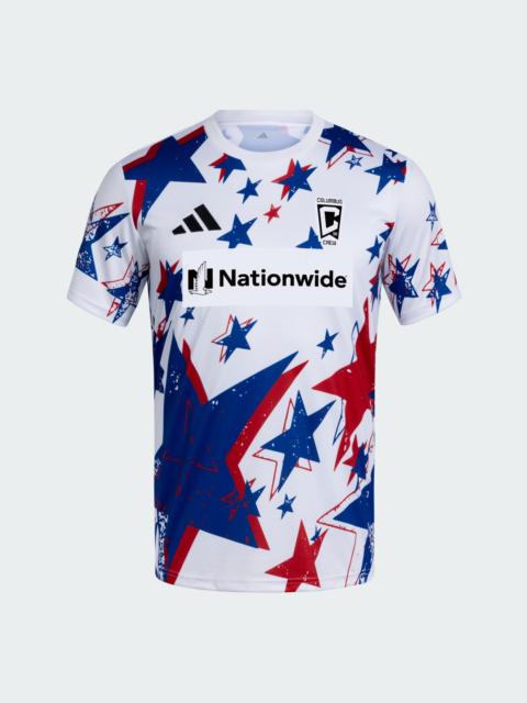 adidas Columbus Crew MLS 26 Prematch Top Americana