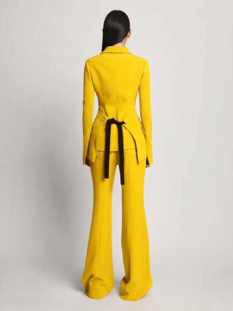 Proenza Schouler Bi-stretch Crepe Blazer