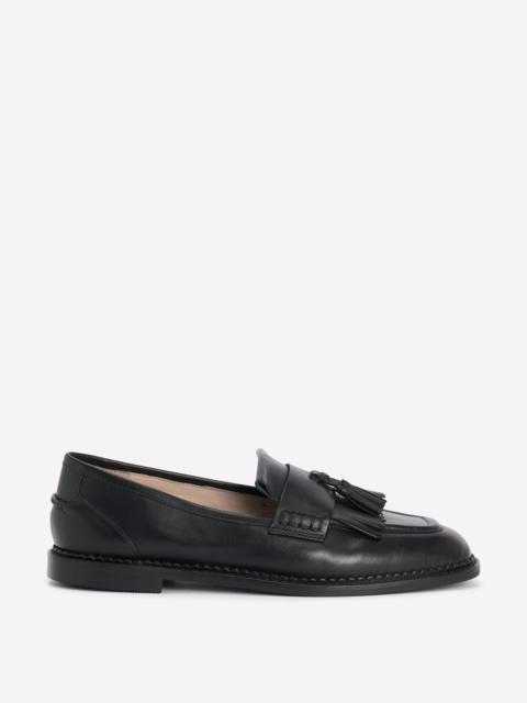 BODEN Nya Ghillie Flat Loafers-Black