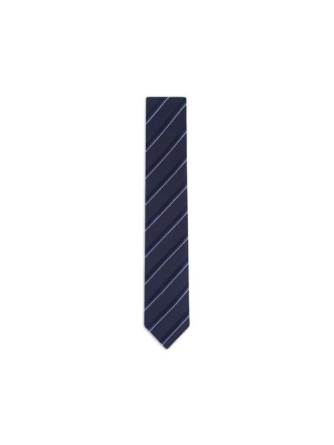 Canali striped silk tie