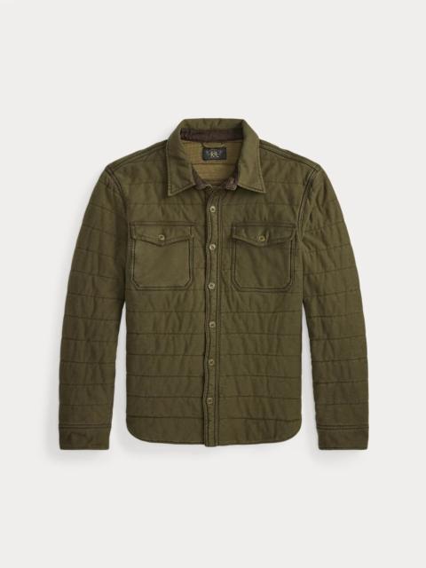 RRL by Ralph Lauren Quilted Jersey Overshirt
