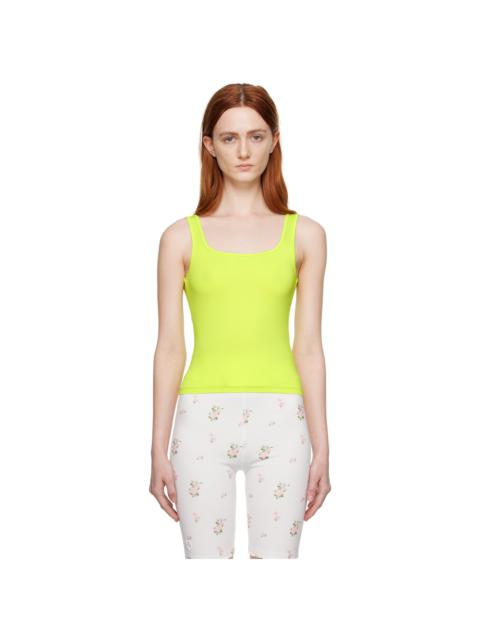 OPEN YY Yellow Symbol Tank Top