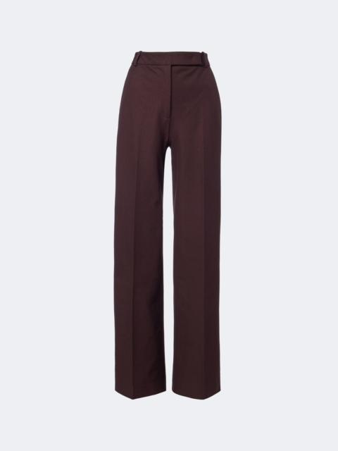 JOSEPH Yukio gabardine wide-leg pants