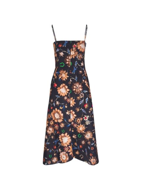 DOROTHEE SCHUMACHER floral-print linen dress