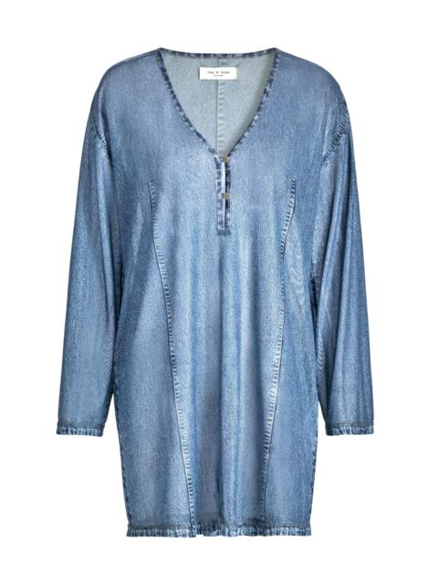 rag & bone Women's rb Miramar Mesh Cover-Up Dress - Minetta
