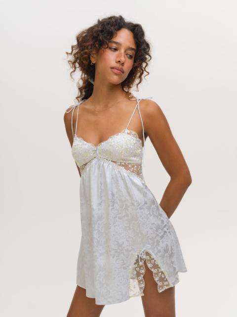 For Love & Lemons Baby's Breath Slip Dress