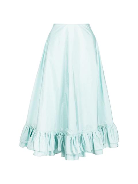 Molly Goddard Oswald high-waisted A-line skirt