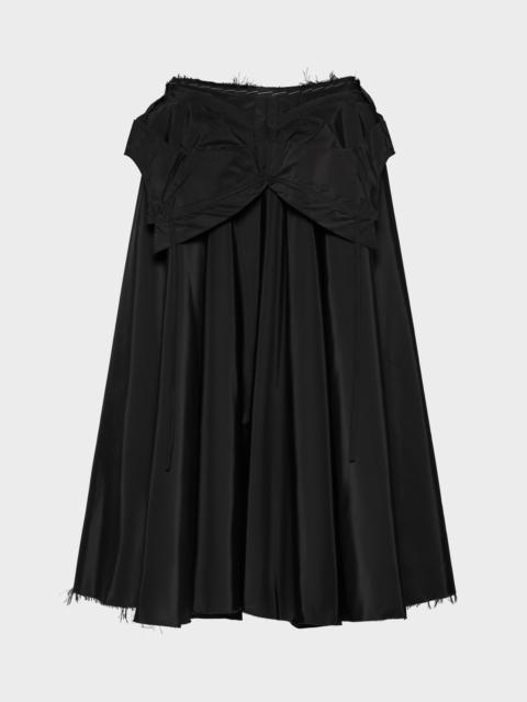 Maison Margiela Taffeta Midi Skirt