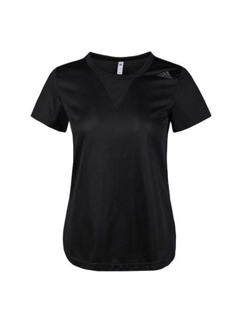 (WMNS) adidas Training T-shirts 'Black' FK9615