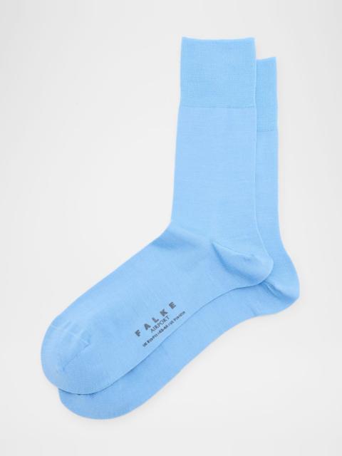 FALKE Airport Wool-Blend Socks