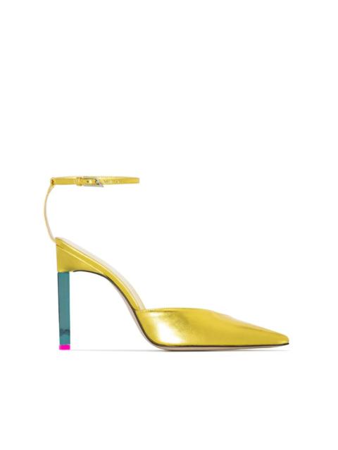 THE ATTICO Perine metallic pumps