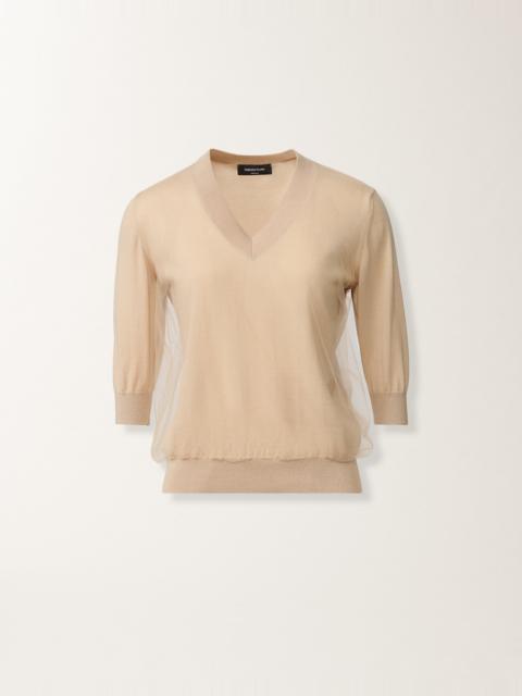 FABIANA FILIPPI Wool and cotton sweater