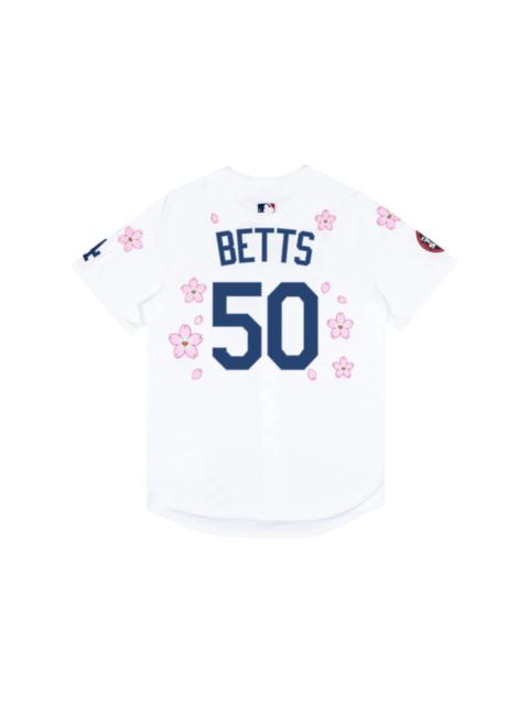 Nike Nike x Takashi Murakami x MLB World Tour Tokyo Series 2025 Dodgers Betts Jersey White