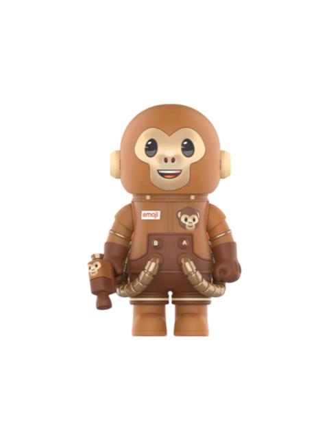 POP MART Pop Mart Mega Space Molly x emoji Series Monkey Business 100%