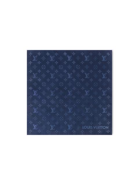 Louis Vuitton Oversize Monogram Shades Pocket Square