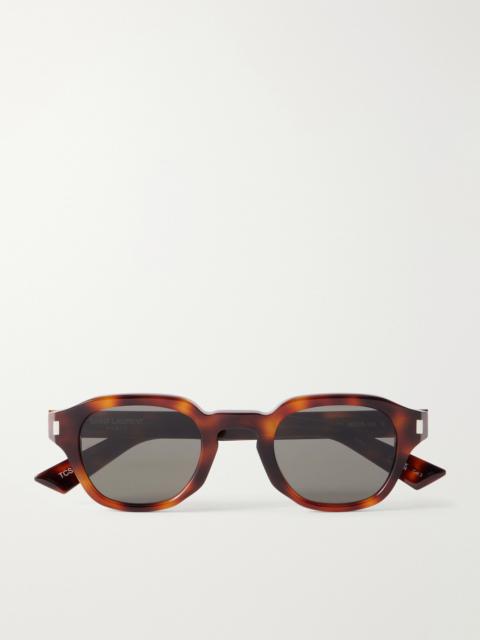 SAINT LAURENT SL 946 Round-Frame Recycled Acetate Sunglasses