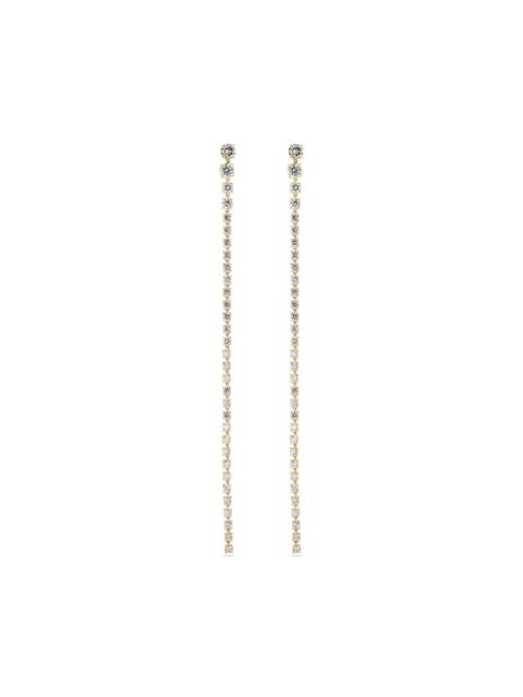 STONE AND STRAND LAB-Created Graduated Diamond Showstopper Earrings