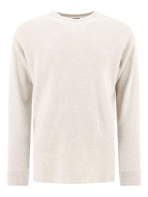 BEAMS PLUS waffle-knit crew-neck T-shirt