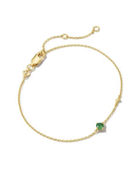 KENDRA SCOTT Maisie 18k Gold Vermeil May Delicate Chain Bracelet