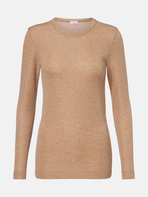 Brunello Cucinelli Monili wool-blend sweater