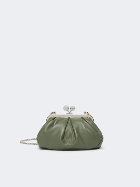 WEEKEND Max Mara PRATI Small sheepskin Pasticcino Bag - SAGE GREEN
