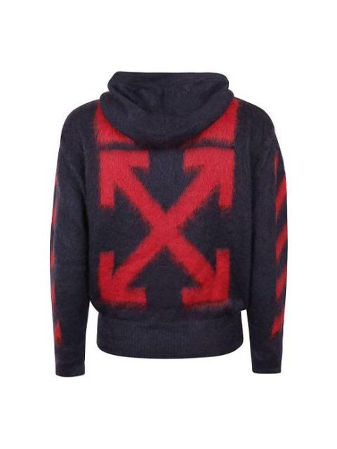 Off-White Off-White FW20 ArrowsPrinting Pullover Men Black OMHA073E20KNI0010725