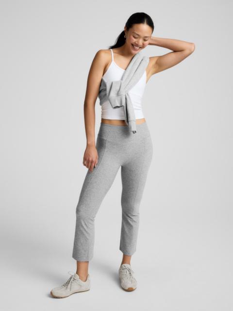 BEYOND YOGA Spacedye Pintuck Kick Flare High Waisted Pant