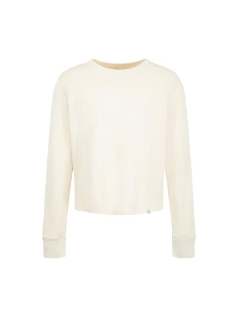 Merz b. Schwanen Diamond-Patterned Cotton Thermal Shirt
