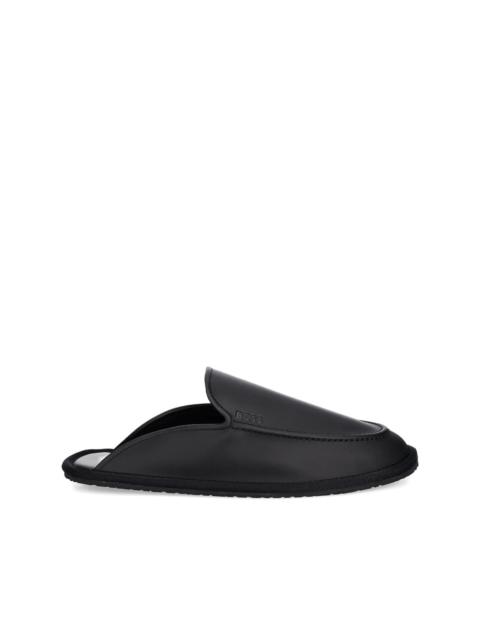 BOSS logo-detail slippers