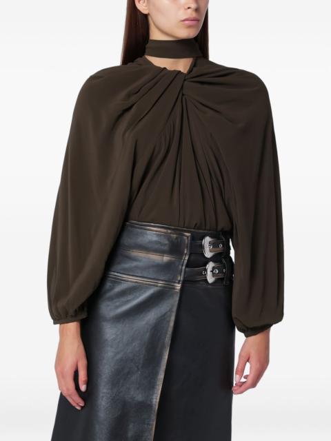 NAMACHEKO long sleeve twisted top