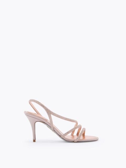 RENE CAOVILLA ERIN PEARL PINK SANDAL 80