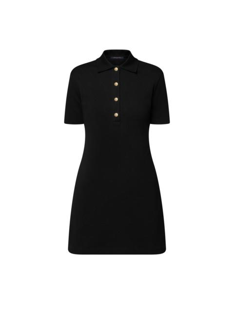 Louis Vuitton Monogram Piqué Polo Dress