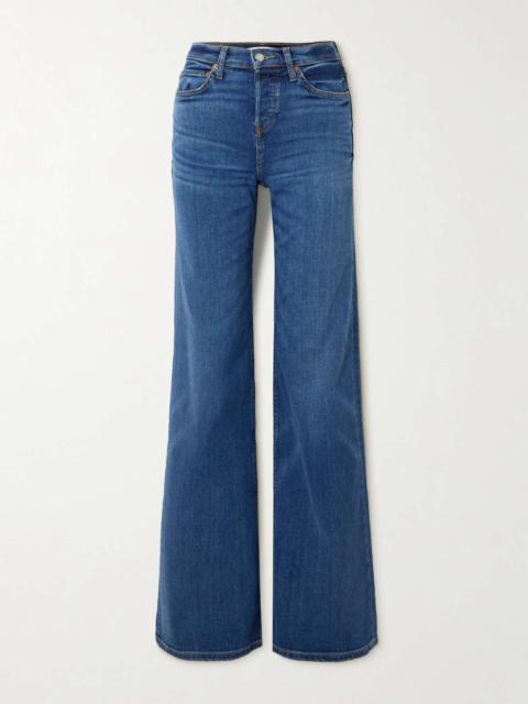 70s high-rise flared jeans